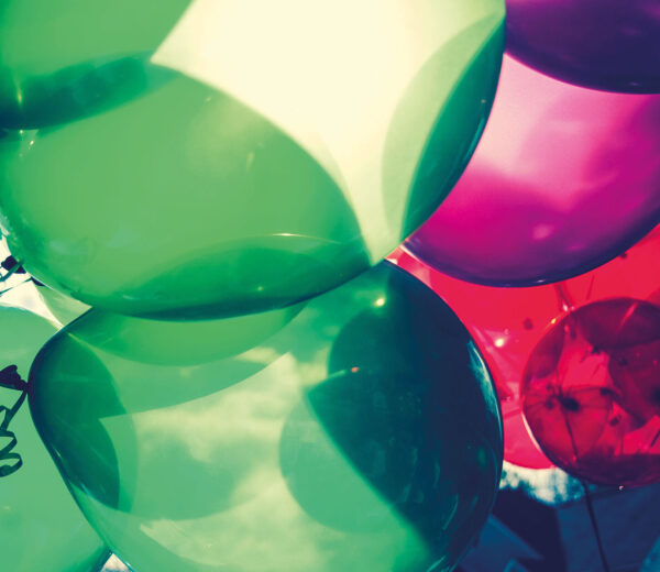 Szklana płyta ochronna na kuchenkę - balony