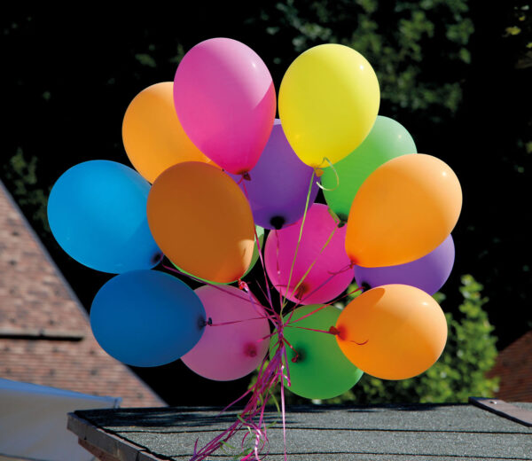Szklana płyta ochronna na kuchenkę - balony