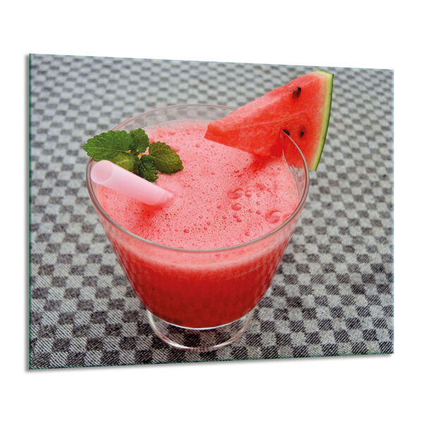 Szklana płyta ochronna na kuchenkę - owocowy drink - obrazek 2