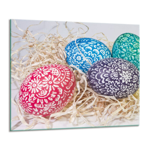 Szklana płyta ochronna na kuchenkę - jajka,pisanki - obrazek 2