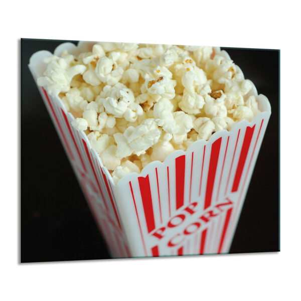 Szklana płyta ochronna na kuchenkę - popcorn - obrazek 2