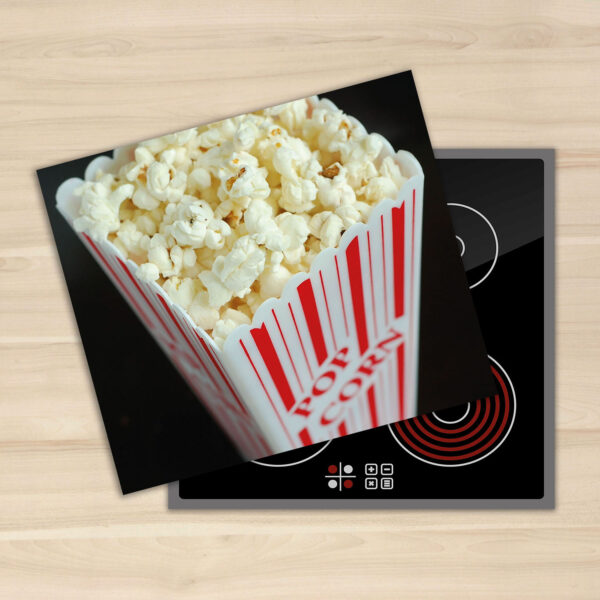 Szklana płyta ochronna na kuchenkę - popcorn - obrazek 4