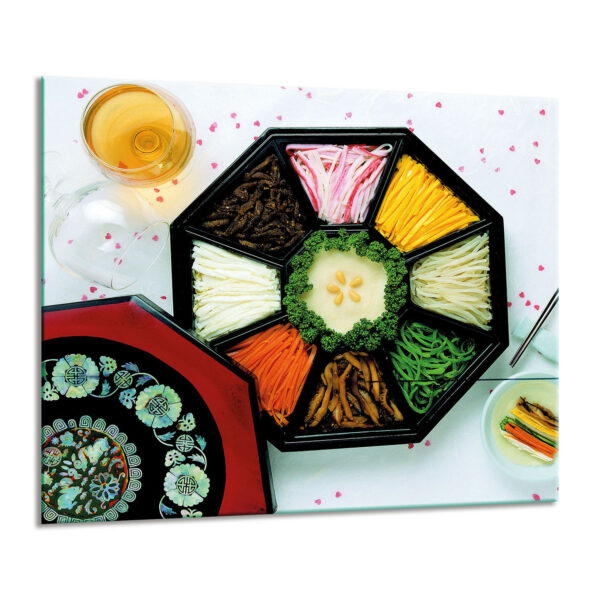 Szklana płyta ochronna na kuchenkę - sushi,danie - obrazek 2