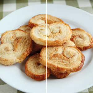 Szklana płyta ochronna na kuchenkę - ciastka