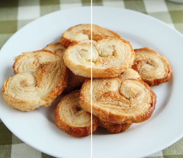 Szklana płyta ochronna na kuchenkę - ciastka