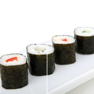 Szklana płyta ochronna na kuchenkę - sushi