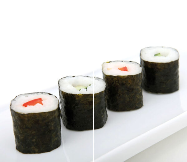 Szklana płyta ochronna na kuchenkę - sushi