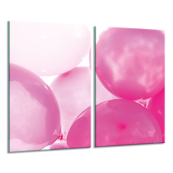 Szklana płyta ochronna na kuchenkę - balony - obrazek 2