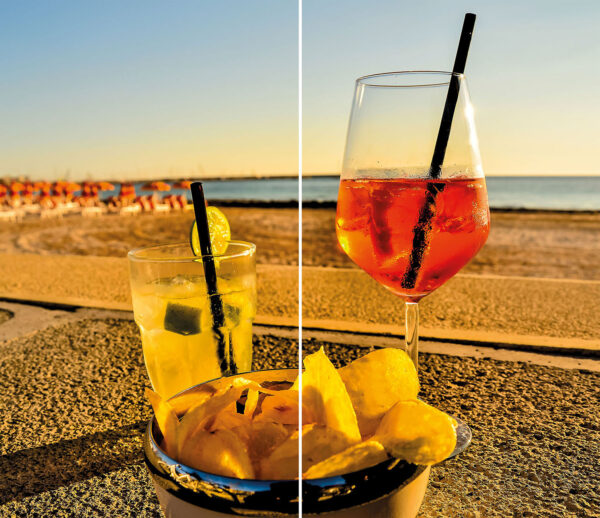 Szklana płyta ochronna na kuchenkę - plaża,drink