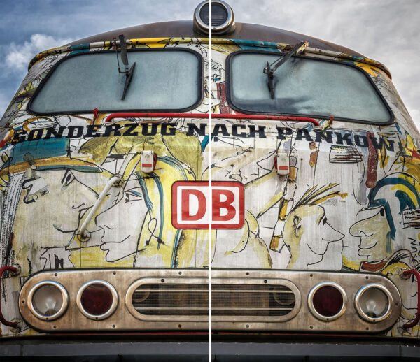 Szklana płyta ochronna na kuchenkę - samochód,graffiti
