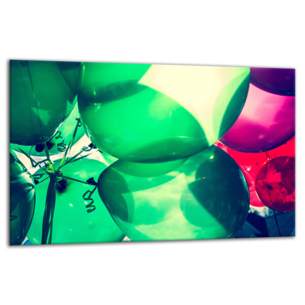 Szklana płyta ochronna na kuchenkę - balony - obrazek 2