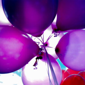 Szklana płyta ochronna na kuchenkę - balony