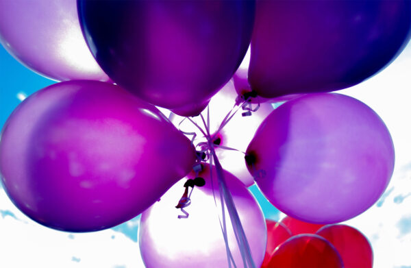 Szklana płyta ochronna na kuchenkę - balony