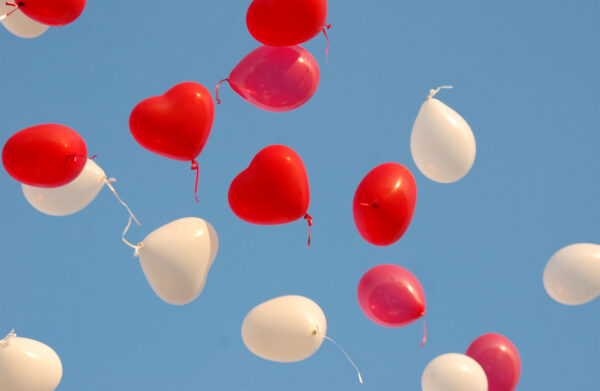 Szklana płyta ochronna na kuchenkę - balony