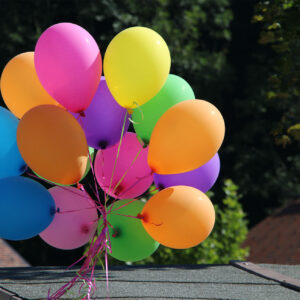 Szklana płyta ochronna na kuchenkę - balony