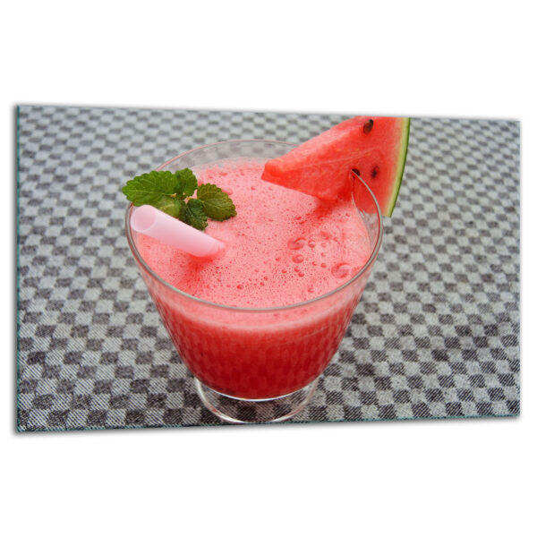 Szklana płyta ochronna na kuchenkę - owocowy drink - obrazek 2