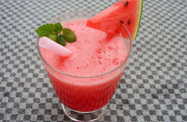 Szklana płyta ochronna na kuchenkę - owocowy drink