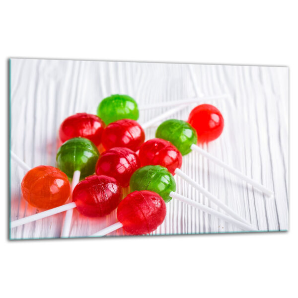 Szklana płyta ochronna na kuchenkę - słodycze - obrazek 2
