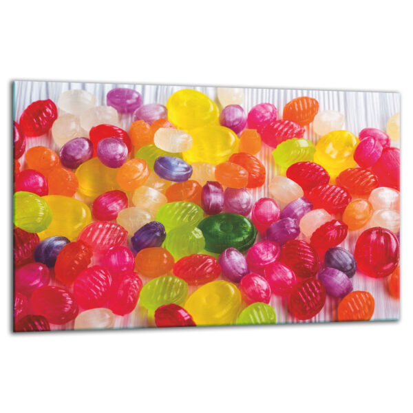 Szklana płyta ochronna na kuchenkę - cukierki - obrazek 2