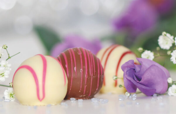 Szklana płyta ochronna na kuchenkę - deser