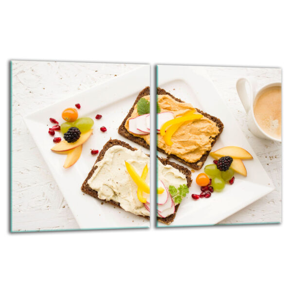 Szklana płyta ochronna na kuchenkę - kanapki - obrazek 2