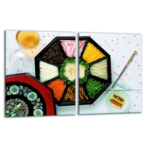 Szklana płyta ochronna na kuchenkę - sushi,danie - obrazek 2