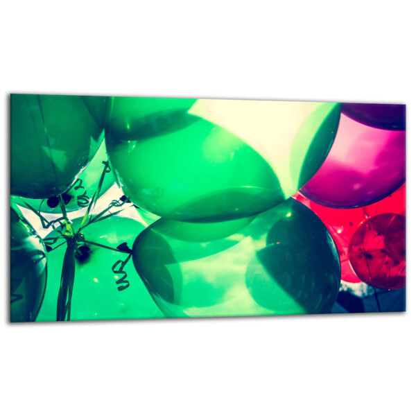Szklana płyta ochronna na kuchenkę - balony - obrazek 2