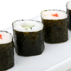 Szklana płyta ochronna na kuchenkę - sushi