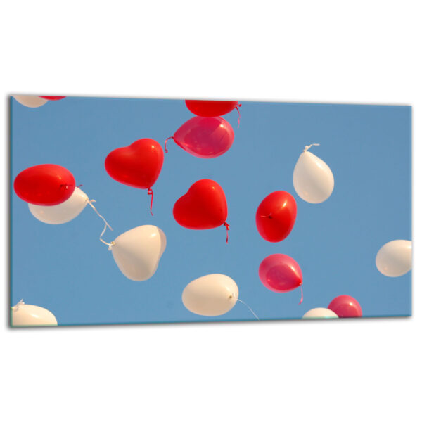 Szklana płyta ochronna na kuchenkę - balony - obrazek 2