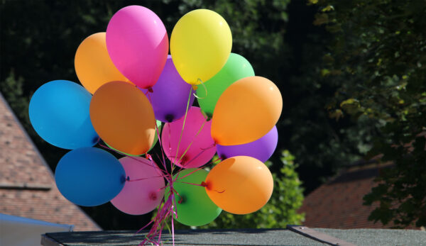 Szklana płyta ochronna na kuchenkę - balony