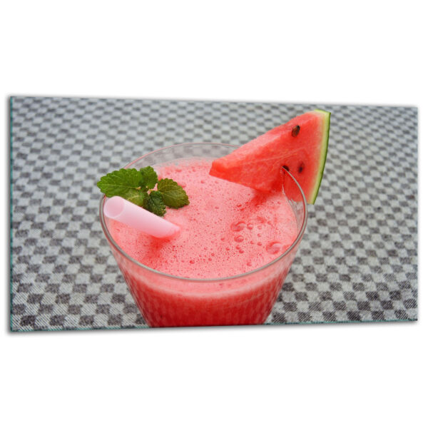 Szklana płyta ochronna na kuchenkę - owocowy drink - obrazek 2