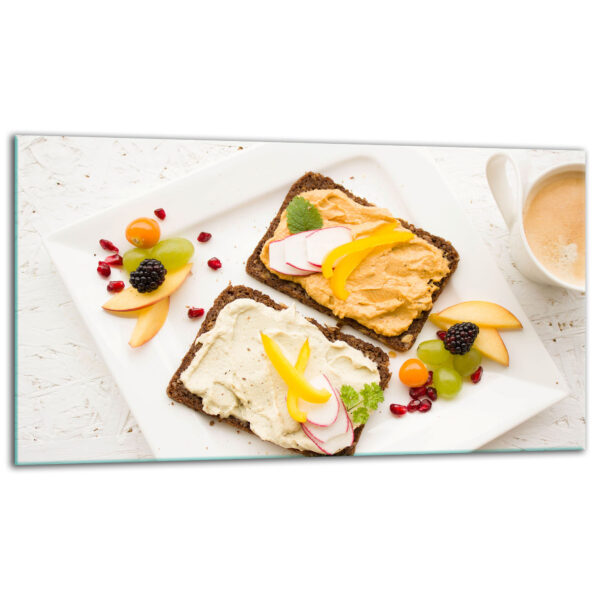 Szklana płyta ochronna na kuchenkę - kanapki - obrazek 2