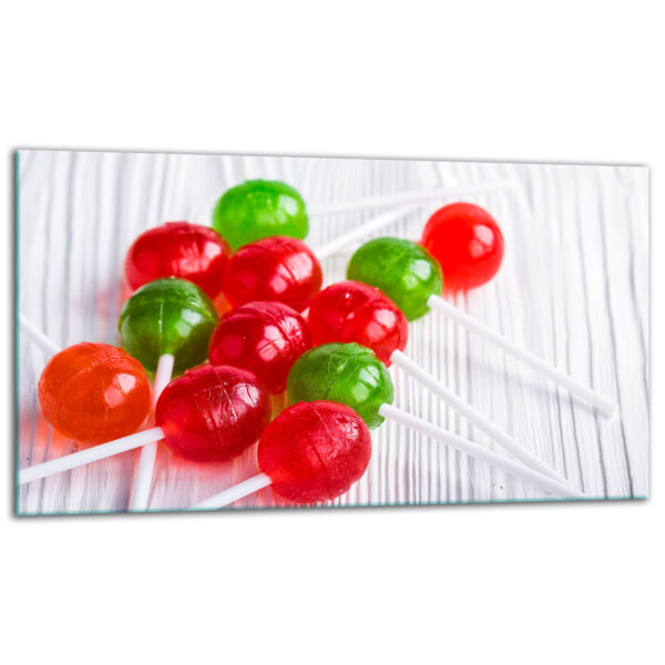 Szklana płyta ochronna na kuchenkę - słodycze - obrazek 2