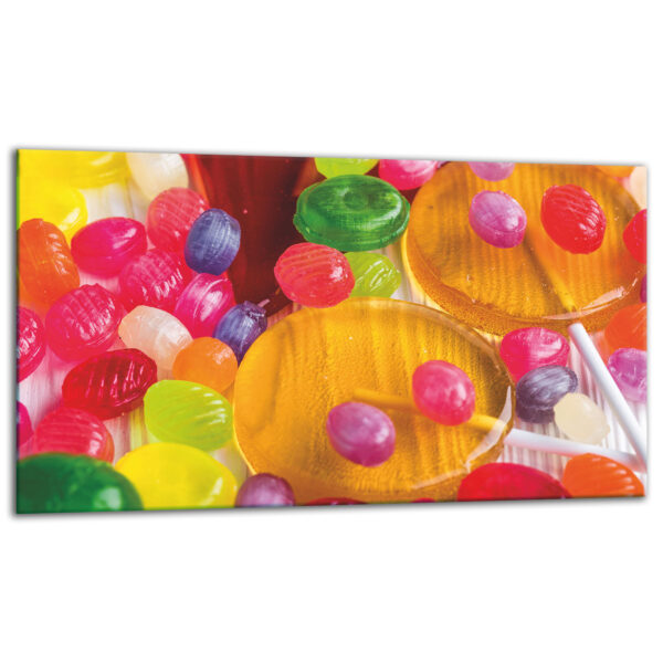 Szklana płyta ochronna na kuchenkę - cukierki - obrazek 2